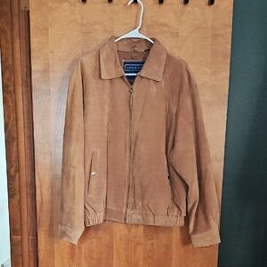Classic Tan Suede Jacket